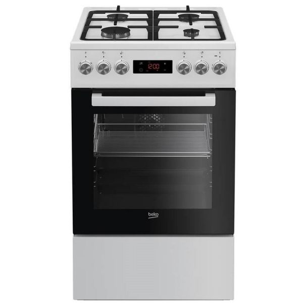 Комбинированная плита BEKO FSM52332DWDS белый