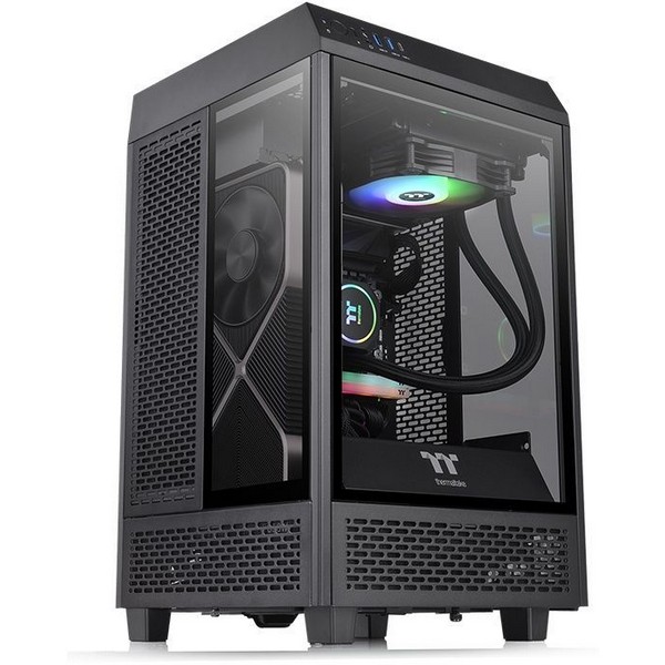 Корпус Thermaltake The Tower 500 Full-Tower черный [CA-1X1-00M1WN-00]